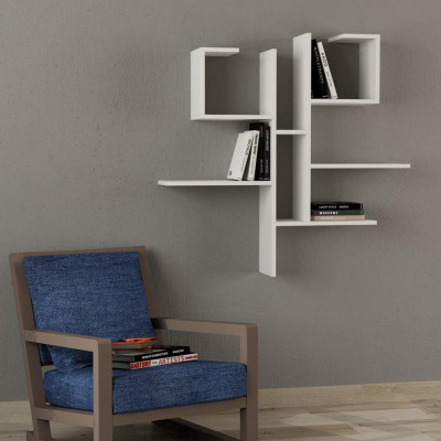 Kệ gỗ trang trí đa năng SMLIFE Wangari