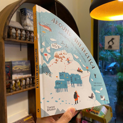Sách - Around Antarctica: Exploring the Frozen South by Tania Medvedeva | Children English Book