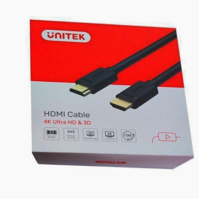 Cáp HDMI Unitek 15 mét chuẩn 1.4 (Y-C 143M) - HÀNG CHÍNH HÃNG