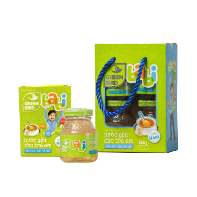 Nước Yến Sào Cho Trẻ Em Babi Bird Hương Vani Dễ Uống Ngon Miệng Hũ 72g
