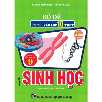 Sách - Combo Bộ Đề Ôn Thi Vào Lớp 10 THPT Môn Sinh Học + Bồi Dưỡng Học Sinh Giỏi Sinh Học 9 - Phan Khắc Nghệ - HAA