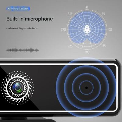 Webcam W9 2K / 4K Auto focus lấy nét tự động cho máy tính Laptop