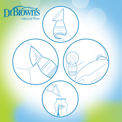 [ BF035 ] Combo bộ dụng cụ hút sữa - Dr.Brown