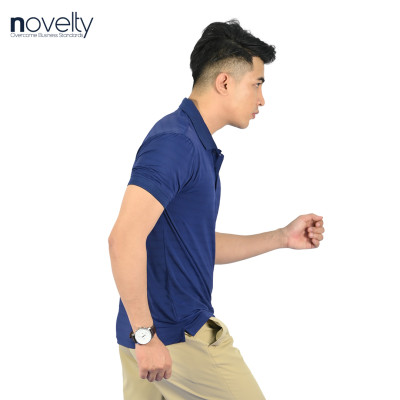 Áo thun Polo nam Novelty 210059 màu xanh đen