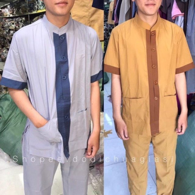 ĐỒ LAM ĐI CHÙA  Lãnh Tựu Phối Tay Ngắn