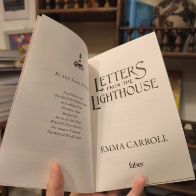 Sách - Letters from the Lighthouse by Emma Carroll | English Children