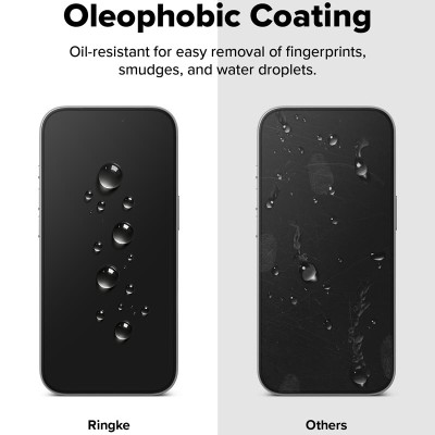 [Combo 2] Dán cường lực cho iPhone 17 Pro Max / 17 Pro / 17 / Air RINGKE Easy Slide Tempered Glass - Hàng Chính Hãng