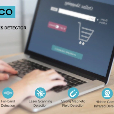 ROGTZ - Máy Dò WT16 Phát Hiện Camera Máy Ghi Âm Nghe Trộm Thiết Bị GPS Dò Sóng Wifi Dò Sóng RF Phát Hiện Tự Động 6 Cấp Độ Nhạy Phạm vi dò rộng 10-15m Cổng Sạc Type-C Angten Đa Hướng Pin Lithium 3.7V/200mA 15 giờ Màn Hình Hiển Thị - Hàng Chính Hãng