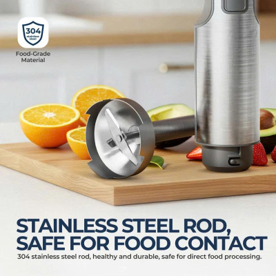 Máy Xay Cầm Tay Đa Năng Cao Cấp MIUI Multiquick 4-In-1 220V 1000W SUS304 14-Speed Chuyên Dùng Cho Quán Ăn Gia Đình