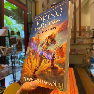 Sách - Viking Boy: the Real Story: Everything you need to know about the Vikings by Tony Bradman