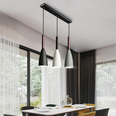 Đèn thả bàn ăn, phòng khách OSIAC 3 bóng ngang cao cấp kèm bóng LED chuyên dụng