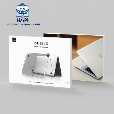Ốp nhám macbook hàng chính hãng WiWU Ishield Ultra Thin Hard shell case 13.3 Air/15.3 Air - 14.2 Pro/16.2 Pro: Cứng cáp, bảo vệ thiết bị