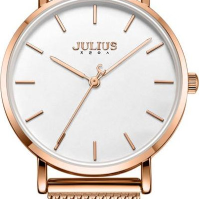 Đồng Hồ Nam Hàn Quốc Dây Kim Loại Julius JA 1164M