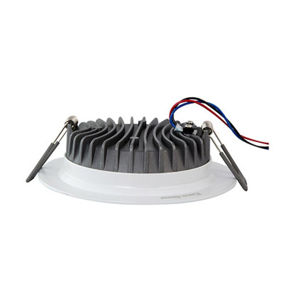 Đèn led âm trần đổi màu 9W Rạng Đông - Viền vàng mã D AT10L DM 110/9w (G)
