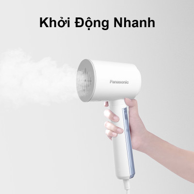 Bàn ủi hơi cầm tay Panasonic NI-GHD015WRA - 1300W - Hàng chính hãng
