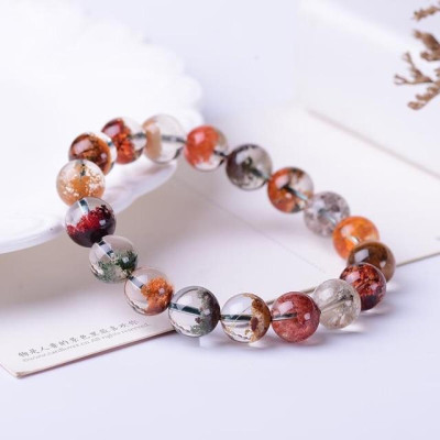 Vòng tay Ưu Linh Hoa size 8ly - đã được khai quang, trì chú xin lộc