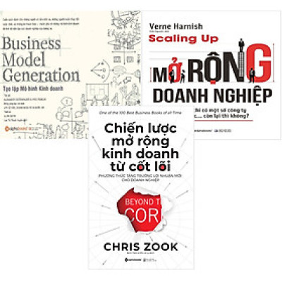 Combo Doanh Nghiệp Phát Triển Bền Vững ( Chiến Lược Mở Rộng Kinh Doanh Từ Cốt Lõi + Scaling Up: Mở Rộng Doanh Nghiệp + Tạo Lập Mô Hình Kinh Doanh ) tặng kèm bookmark Sáng Tạo