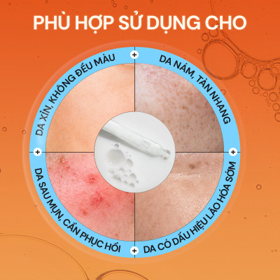 Serum Vitamin C 3% Niosome Oribe Dưỡng Trắng Cho Da Nám Xỉn Màu