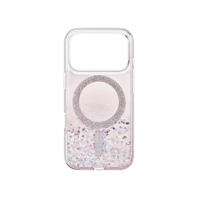 Ốp Lưng UNIQ COEHL SOLEA Cho iPhone 17 Pro/ 17 Pro Max Hỗ Trợ Sạc Không Dây Từ Tính Phản Chiếu Ánh Sáng Ấm Áp Lấp Lánh Hàng Chính Hãng