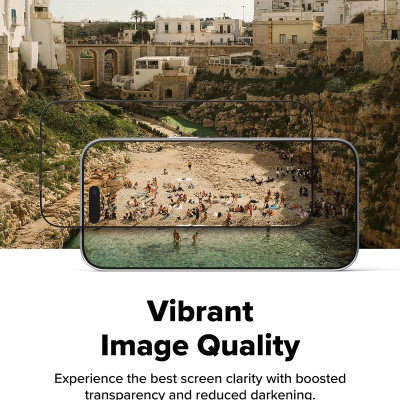 [Combo 2] Dán cường lực chống nhìn trộm cho iPhone 17 Pro Max / 17 Pro / 17 / Air RINGKE Easy Slide Privacy Tempered Glass - Hàng Chính Hãng