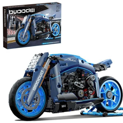 Đồ Chơi Lắp Ráp Xe Mô Tô Bugatti Diavel - Kbox TP 4688-10217 (986 Chi Tiết)