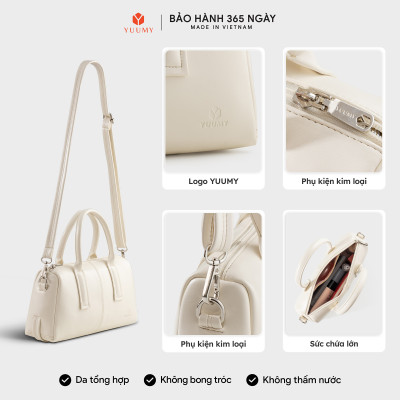 Túi Yuumy ( Thời trang nữ dáng hộp cỡ trung cá tính - Túi xách da Seasand YTX80 )