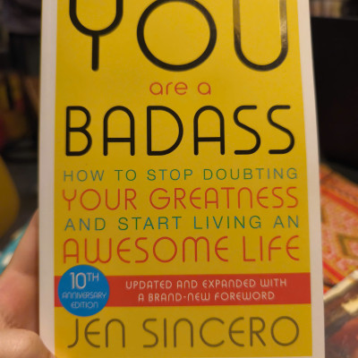 Sách - You Are a Badass by Jen Sincero | Bestseller Self-help English Book | Sách ngoại văn