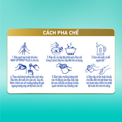 Sữa bột Nestlé NAN OPTIPRO PLUS 4 1500g/lon với 5HMO Giúp tiêu hóa tốt + Tăng cường đề kháng (2 - 6 tuổi) - Tặng Đồ chơi toán học cân bằng