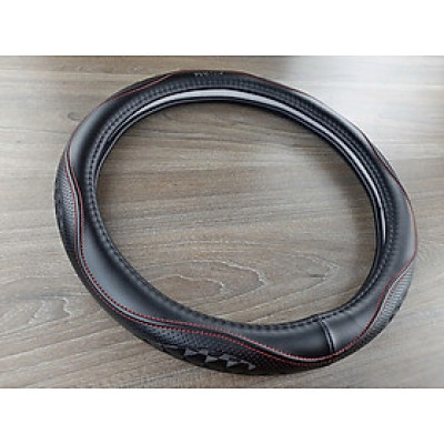Bọc vô lăng cao cấp Macsim mã L38T-2 mới chất liệu da thật - Khâu tay 100% phù hợp các loại xe