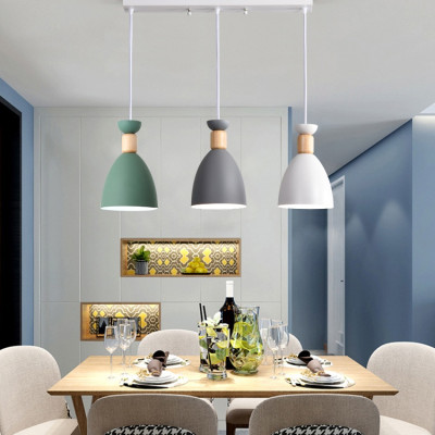 Bộ đèn thả HATSMED cao cấp kèm bóng LED chuyên dụng và đế ốp trần