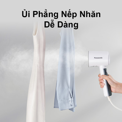 Bàn ủi hơi cầm tay Panasonic NI-GHD015WRA - 1300W - Hàng chính hãng