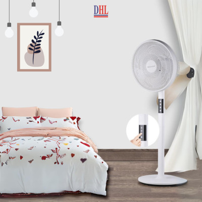 Quạt đứng điện tử có điều khiễn từ xa, hẹn giờ Mitomo FCE-60AEV, công suất 60W, động cơ dây đồng - Bảo hành 2 năm hàng chính hãng