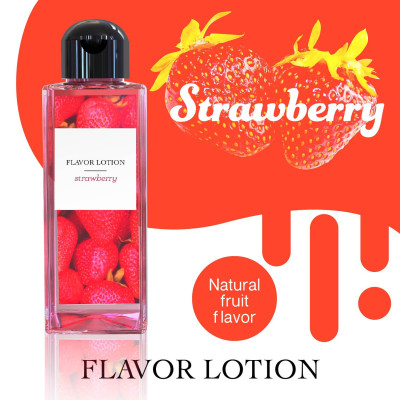 Gel Bôi Trơn Hương Dâu Flavor Lotion Strawberry Nhật Bản Kèm Gel Jex