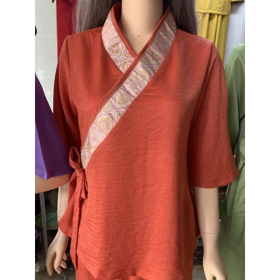 ĐỒ LAM ĐI CHÙA Mẫu Lụa Pháp