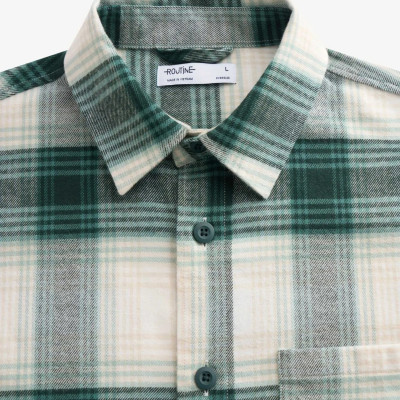 Áo sơ mi tay dài nam vải flannel Form Oversize - ROUTINE 10F25SHL002