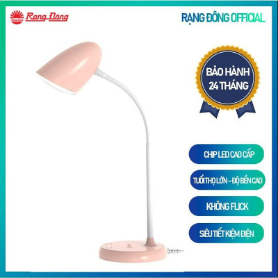 Đèn bàn bảo vệ thị lực cảm ứng và thay đổi ánh sáng Rạng Đông Model: RD-RL-38.PLUS 6W ánh sáng tự nhiên