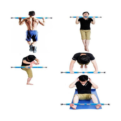 Combo xà đơn treo tường DNS (KT 60-110cm) không cần bắt vít + Găng tay tập xà đơn