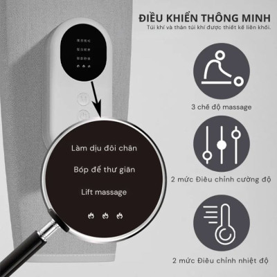 Máy Massage Chân Không Dây Kachi MK427: Giải Pháp Toàn Diện Cho Đôi Chân Khỏe Mạnh - hàng chính hãng