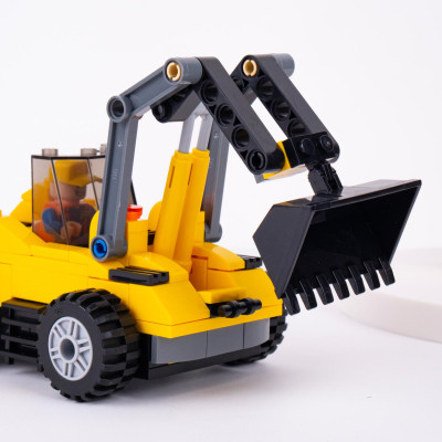 Đồ Chơi Lắp Ráp Máy Xúc Đào Thủy Lực 2 Trong 1 - Hydraulic Excavator - Toys&Joys 8632 (268 Mảnh Ghép)