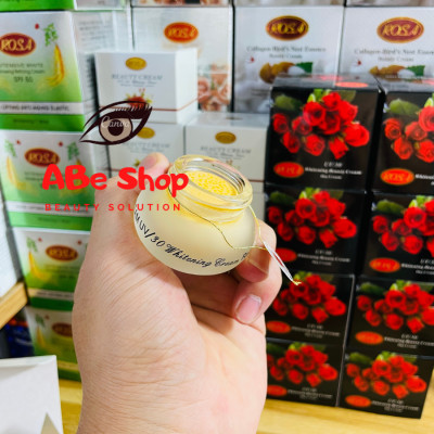 Kem ROSA UV/30 BEAUTY CREAM 15g - Dưỡng Trắng Da - Ngừa Lão Hóa - Giảm Mụn