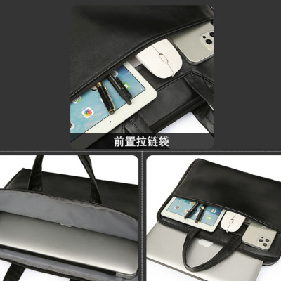 Túi xách chống sốc dành cho laptop macbook surface, túi công sở nam nữ cặp công sở đeo chéo đựng laptop - Hàng chính hãng