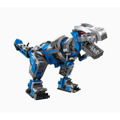 QMAN - 4803 Bộ xếp hình Khủng long biến hình 3 trong 1 (KT 37.5 x 27.5 x 6.5 cm)