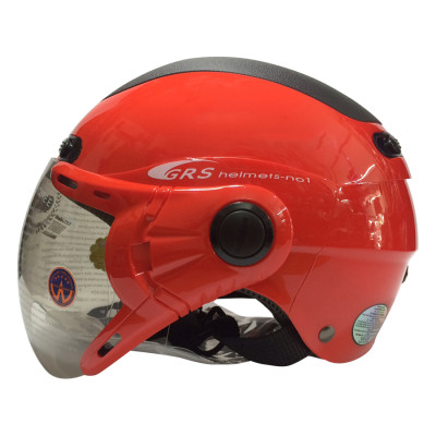 Mũ Bảo Hiểm GRS A102K - Đỏ Line Đen