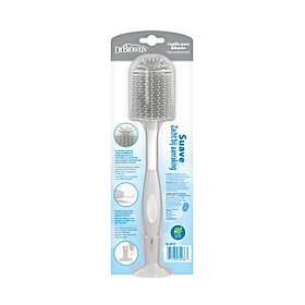 [ AC141 ] Cọ rửa bình sữa cổ thường và cổ rộng, chất liệu silicone - Dr.Brown