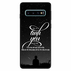 Ốp lưng in cho Samsung S10 Mẫu Hoá Tình Yêu
