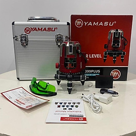 MÁY LASER CÂN BẰNG 5 TIA XANH YMS-399 PLUS YAMASU ( 2 PIN + 1 SẠC ) - HÀNG CHÍNH HÃNG