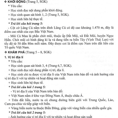 Để Học Tốt Lịch Sử Và Địa Lí Lớp 5 (Bám Sát SGK Kết Nối Tri Thức Với Cuộc Sống)  - HA