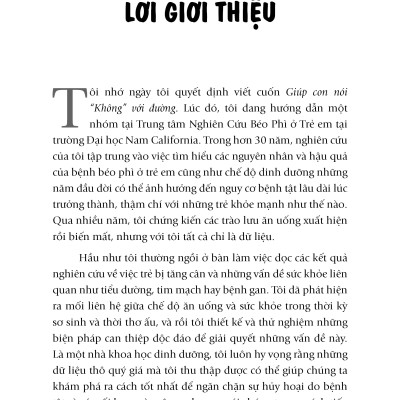  GIÚP CON NÓI “KHÔNG” VỚI ĐƯỜNG - Những mối nguy hiểm tiềm ẩn của Đường gây nguy hại đến sức khỏe của con bạn và Những điều bạn có thể làm