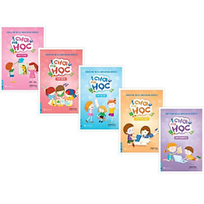 Combo Chơi Mà Học 5 Tập (My Pink + My Red + My Blue + My Yellow + My Purple) - Bản Quyền