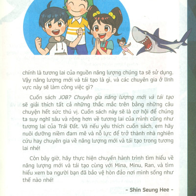 Lựa Chọn Cho Tương Lai: Job? - Chuyên Gia Năng Lượng Mới Và Tại Tạo (Tranh màu)